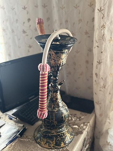 turkan hicab instagram: Misir qəlyanı - Klassik dizaynlı, metallik gövdə: qara rəng üzərində — 1