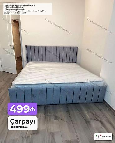 Məhsul: Çarpayı - Ölçü: 160×200 sm - Rəng seçimi: mümkündür - lalafo.az -da Məhsul: Çarpayı - Ölçü: 160×200 sm - Rəng seçimi: mümkündür -