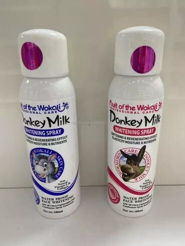 Dolablar: Donkey Milk Dərhal Ağardıcı Təbii Eşşək Südü Köpüklənən Üz Yuma Əsas