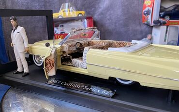 Avtomobil modelləri: Cadillac, 1963 il, 1:18, Dəmir, Ödənişli çatdırılma — 17