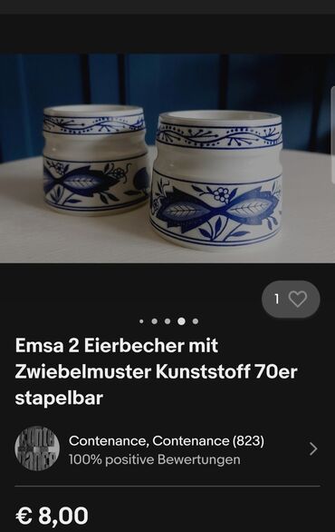 Kuhinjski setovi: Postolja nova za jaja cvibl mustra iz 70ih. Plasticna,retka postolja na lalafo.rs — 2 Kuhinjski setovi: Postolja nova za jaja cvibl mustra iz 70ih. Plasticna,retka postolja — 2