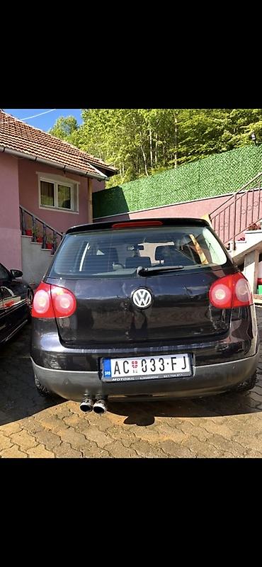 pr auto lajkovac: Volkswagen Golf V – hečbek, crna boja, 5 vrata. Glavne — 1