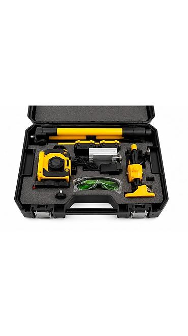 pribor w202: DEWALT 3 x 360° yaşıl lazer səviyyə seti (stativ ilə) - 3 tam 360° — 6