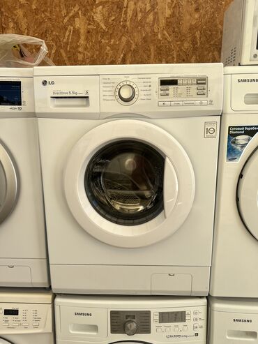 продаю стиральная машина автомат бу: Стиральная машина LG, Б/у, Автомат, До 6 кг, Узкая