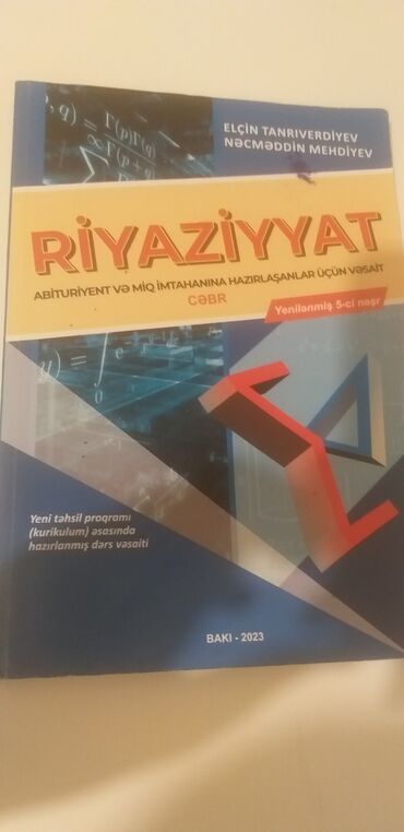 Чехлы: RİYAZİYYAT CƏBR NƏZƏRİYYƏSİ.
BÖYÜK ÖLÇÜDƏ ENDİRİM VAR