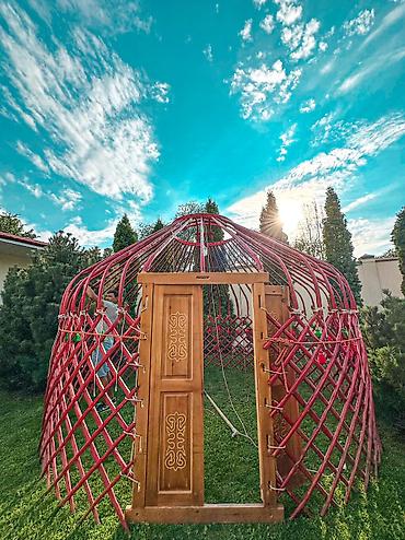 Аренда юрт: Аренда юрты, Каркас Деревянный, 85 баш, Самовар, Стол, Стулья — 16