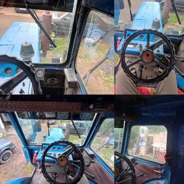 Тракторы МТЗ (Беларус): Трактор Беларус МТЗ 82.1 синего цвета,4x4 отличная передний привод — 9