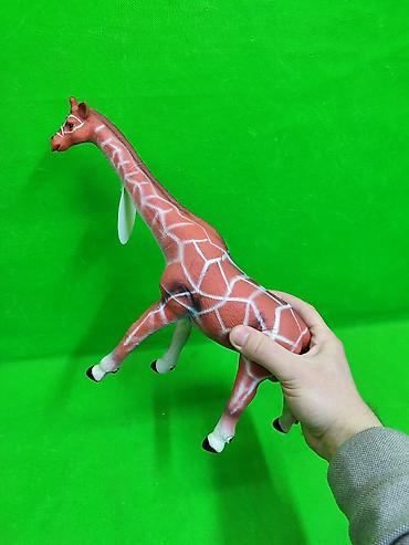 Другие товары для детей: Животные резиновые игрушки в ассортименте🦒 Комплектация товара — 11