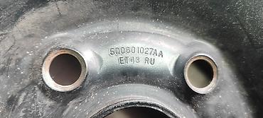 5112: Железные Диски R 16 Volkswagen, 1 шт, отверстий - 5, Б/у — 4