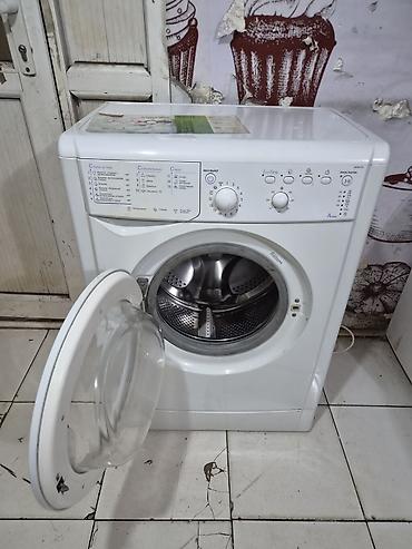 islenmis sobalar: Paltaryuyan maşın Indesit, 6 kq, İşlənmiş, Avtomat, Qurutma var, Pulsuz çatdırılma, Ödənişli çatdırılma — 2