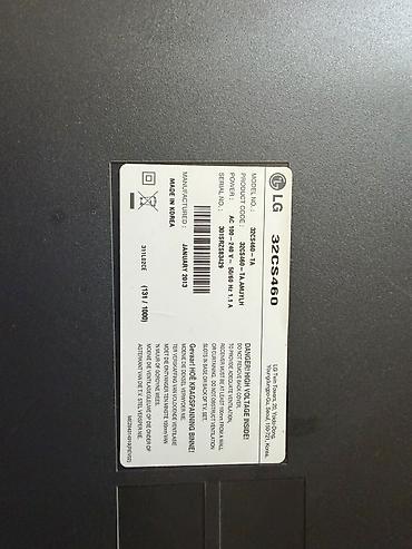 Televizorlar: SATILIR LG 32CS460 – 32 düym LCD televizor Xüsusiyyətlər: - Ekran — 3