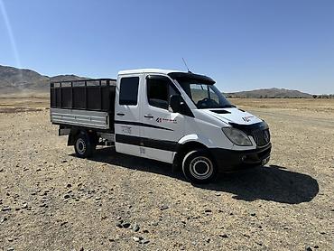ав такси: Грузопассажирский Mercedes-Benz Sprinter (двойная кабина) с открытой — 2