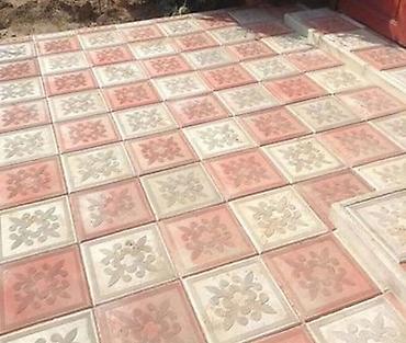 мазайка бетон: Укладка брусчатка, тротуарная плита. Большой выбор брусчатки — 7