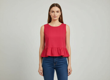 bluzki wiazana z przodu: Women's blouse, size M