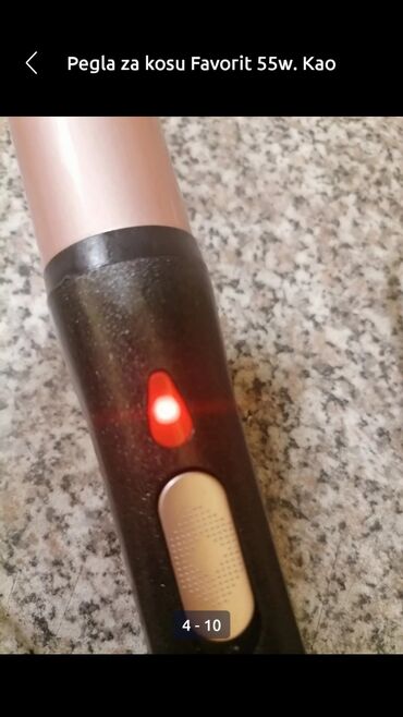 Prese za kosu: Pegla za kosu Favorit 55w kao nova je
 Mirjevo — 7