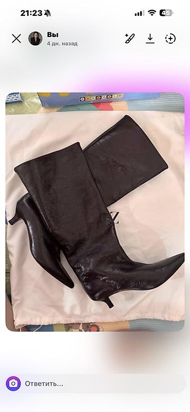 Çəkmələr: Çəkmə, Zara, Ölçü: 36, Yeni — 4
