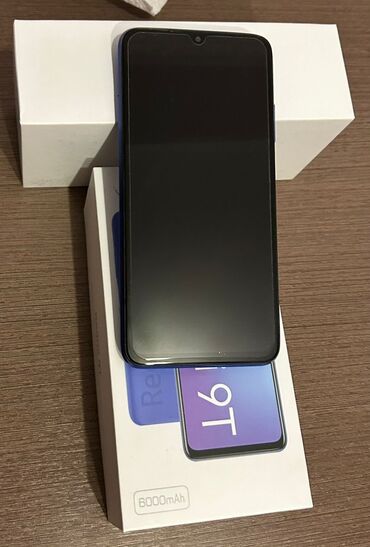 xiomi 9t: Xiaomi, Redmi 9T, Б/у, 128 ГБ, цвет - Синий, 2 SIM