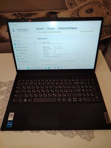 Lenovo: İşlənmiş Lenovo 15.6 ", Intel Core i5, 256 GB, Pulsuz çatdırılma