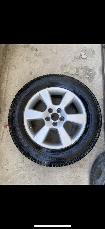 датчик давления шин тойота: Дөңгөлөктөр монтажда 235 / 65 / R 17, Кыш, 1 даана, Куйма, тешиктери - 5