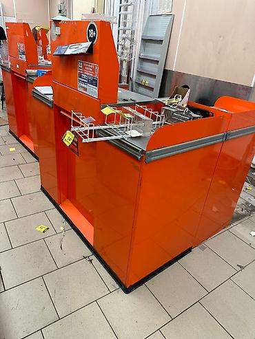 Кассовые боксы: 3200 * * 60 см 100, В наличии, Б/у — 11