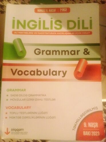 tqdk ingilis dili test toplusu 1994 2014 pdf: Bu kitab ingilis dili qrammatikası və lüğət biliklərinizi inkişaf