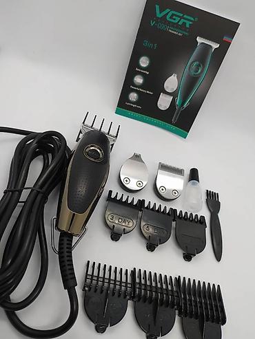 Trimmerlər və saç qırxan maşınlar: Saç qırxan maşın, Vgr, Yeni, Ödənişli çatdırılma, Rayonlara çatdırılma, Pulsuz çatdırılma — 9