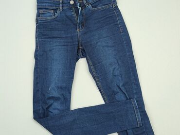 bluzki jeansowa z falbanką: Джинси, S, стан - Хороший