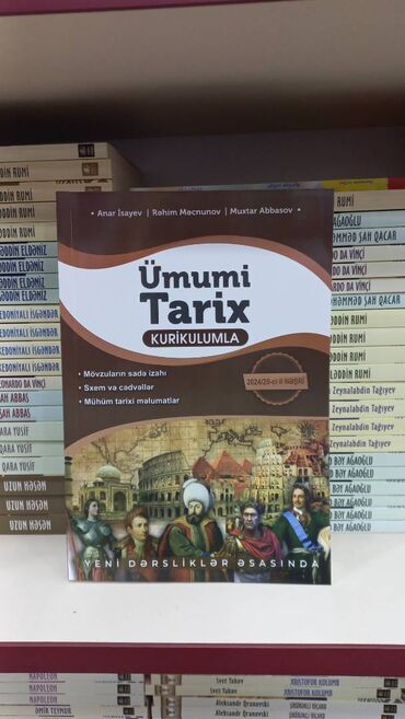 ümumi tarix 9: ÜMUMİ TARİX (A.İSAYEV) . SALAM ŞƏKİLDƏ GÖRDÜYÜNÜZ KİTABI ƏLDƏ ETMƏK