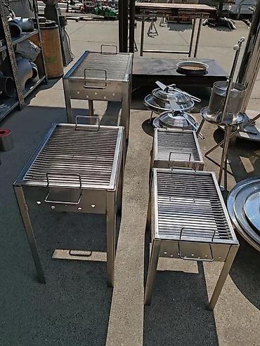 Sve za roštilj: Roštilj Sač Kotlić od INOX PROHROMA op.k.304. Program. ✨ Svi elementi — 4