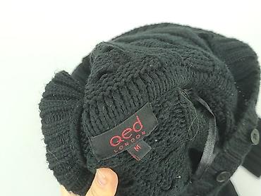 sweter czarny: Qed London, Bluza z kapturem damska, rozmiar M — 4