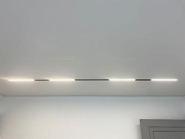 Трековые светильники и споты: Натяжные потолки, глянец, матовый, сатиновые, 3Dпотолки, световой — 8