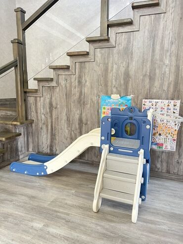 игры из игры кальмара: Детская горка Для дома, Пластик