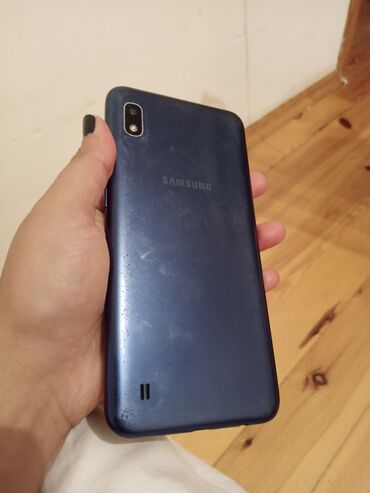 samsung a10 2020: Samsung Galaxy A10s, 32 GB, rəng - Qara, Barmaq izi, İki sim kartlı