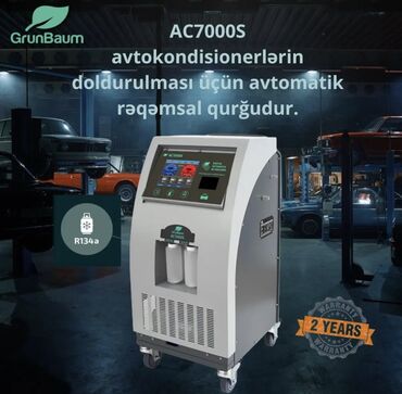 icarə avtoservis: Avtomobil kondisioner avadanlığı- AC7000S Elan növü Diaqnostika