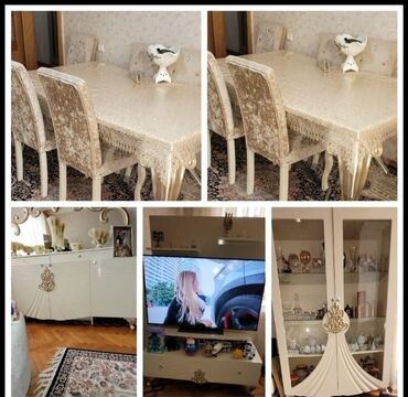 Divan və kreslo dəstləri: Qonaq otagi desti .Dest 450₼ satilir .Unvan Sumqayit &amp;Rumi