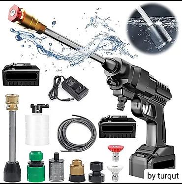 generator dizel: Akkumulyatorlu portativ yuyucu (gərginliksiz təzyiqli yuma tapançası) — 1