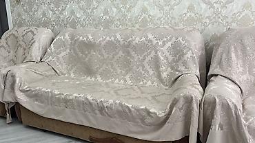 mebel trimo: Klassik dəstdə yumşaq mebel: divan + 2 ədəd kreslo - Stil — 1