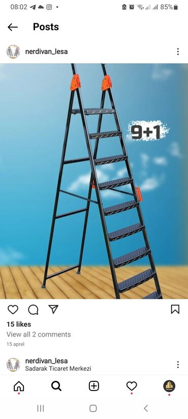 Nərdivanlar: DİQQƏT: Mağaza deyil.Anbar şirkət satışıdır.Hər çeşiddə Nərdivanların — 11