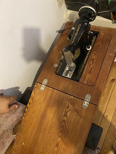elektrik muhərrik: Şkaf Elektrik tikiş maşını – inteqrə edilmiş taxta dolablı masa - — 2