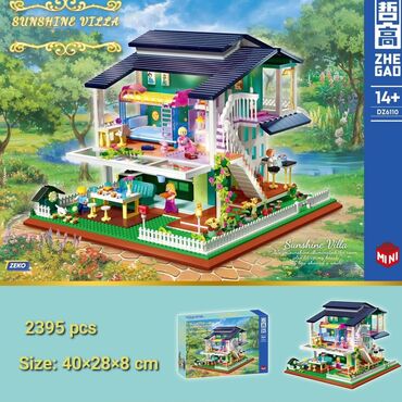 спираль мирена цена: Конструктор Sunshine Villa 🔥 Количество деталей: 2395 Размер 25,2 х