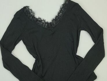 zielone bluzki z długim rękawem: Blouse, SinSay, S (EU 36), condition - Good