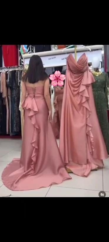 xına donu: Zərif çəhrayı ziyafət donu satılır 👗✨ Brend: EDANS Ölçü: 40 Rəng — 2