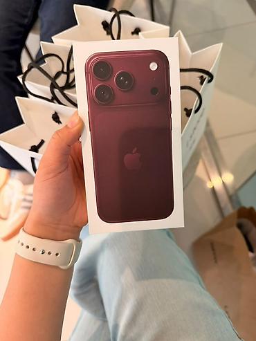 IPhone 18 Pro Max, Новый, 256 ГБ, Бордовый, Коробка