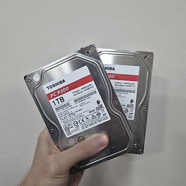 Комплектующие для ПК: Накопитель для ПК, Новый, Toshiba, HDD, 1 ТБ, 3.5", Для ПК — 4