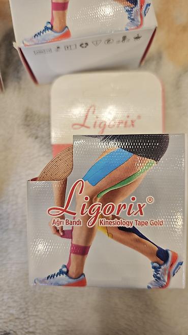 sac bandı: Ligorix Ağrı Bandı – Kinesiology Tape Gold Məhsul təsviri: - Kinesio — 1