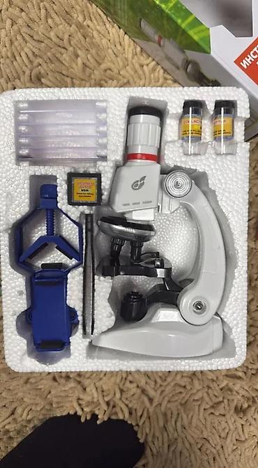 Игрушки: 🔬 Детский микроскоп с набором Микроскоп с подарочной коробкой и — 2