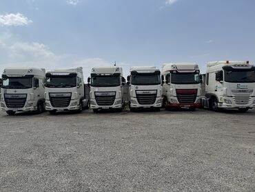 купить грузовой автомобиль с манипулятором бу: Грузовик, DAF, Стандарт, Б/у