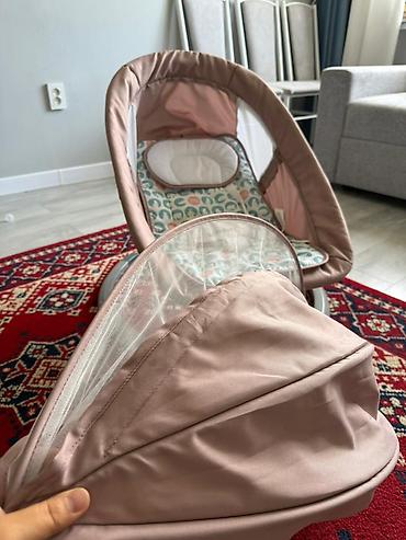 шизлон: Электрокачель-шезлонг для младенца LUXBABY - Тип: автоматическая — 4