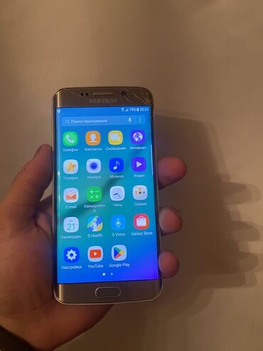 redmi 8 a: Samsung Galaxy S6 Edge, цвет - Золотой, Отпечаток пальца