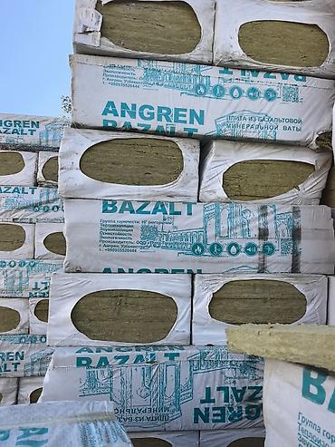 Минеральная вата: Плиты из базальтовой минеральной ваты ANGEN BAZALT VENT PRO — 1